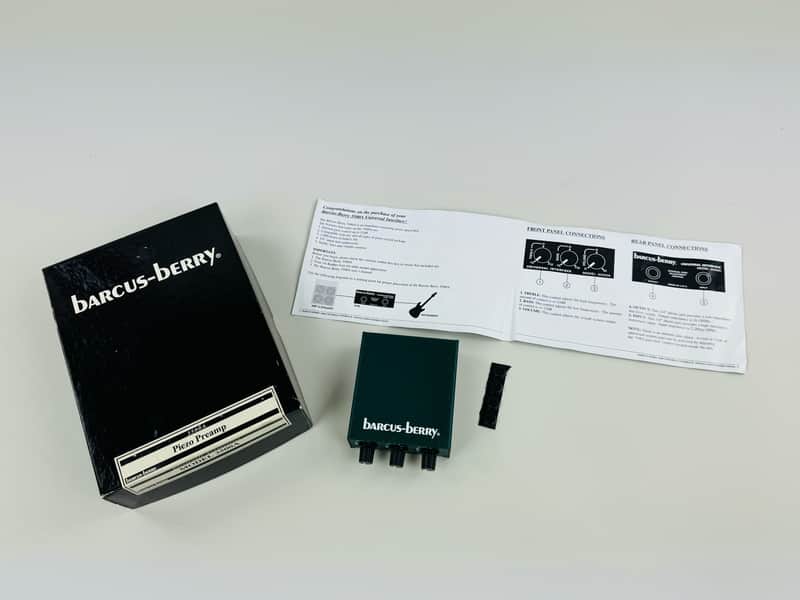 Barcus-Berry 3500A Universal Interface/ Piezo Preamp - Green image 1