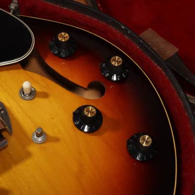 1968 Gibson EB-2D - Sunburst - All Original image 9