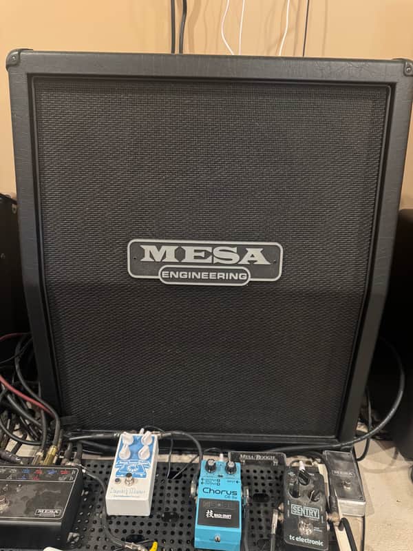 Mesa Boogie Rectifier 120-Watt 2x12" Vertical Slant Guitar Speaker Cabinet 2010s - Various image 1