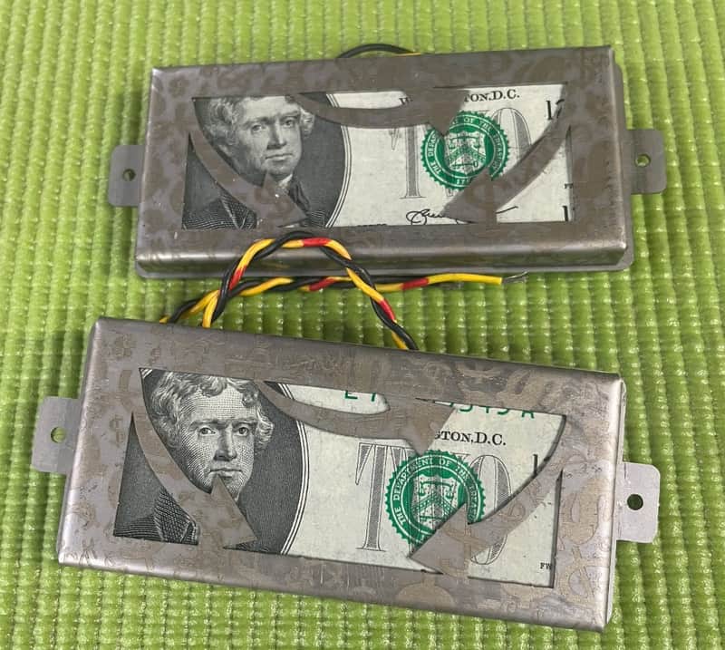 The $2 Bill Foil - Vintage Style, Surface Mount Pickup 5.8K model image 1