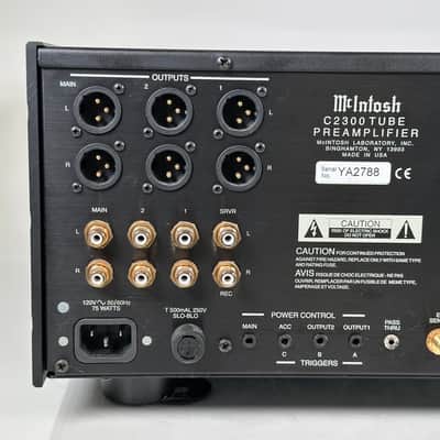 McIntosh C2300 2-Channel Stereo Vacuum Tube Pre-Ampiflier image 11