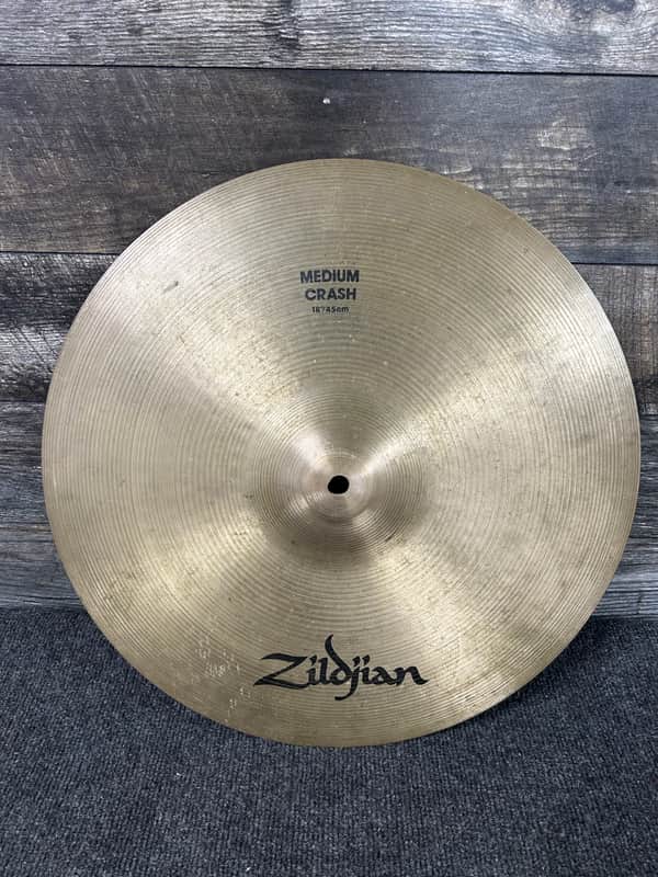 Zildjian 18” A Medium Crash Cymbal 1620g Avedis Zildjian image 1