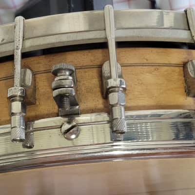 1920's? Triple X Super 17 fret Tenor Banjo, HC William L Lange image 11