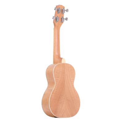 Gold Tone Curly Maple Resonator Concert-Scale Ukulele image 8