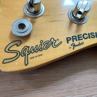 MIJ JV 1982 Fender Squier Precision Bass Neck - LOADED image 3