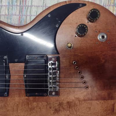 Gibson L6S Deluxe 1974-75 - Bourbon-Walnut (Refinished) Original Wine Red image 13