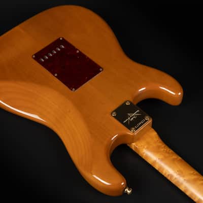 2021 Fender Custom Shop Artisan Maple Burl Stratocaster NOS - Aged Natural | USA Limited Edition Roasted Birdseye Maple Neck Macassar Ebony Fretboard Kloppmann ST60 Pickups | CoA OHSC image 15
