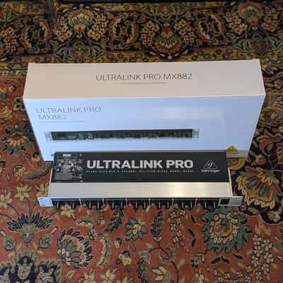 Behringer Ultralink Pro MX882 8-Channel Mixer / Splitter 2010s - Black / Silver image 2