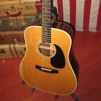 Circa 1983 Martin Sigma DR-8 D-28 Copy Acoustic Guitar image 2