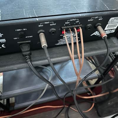 Alesis RA100 Reference Amplifier 1990s - Black image 2