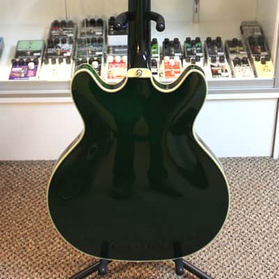 Guild Starfire Bass II in  Emerald Green, Like New with original hard case! image 3