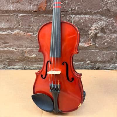 Franz Hoffman Amadeus 1/4 Student Violin KPA7006-174 with Hard Canvas Case and Bow image 3