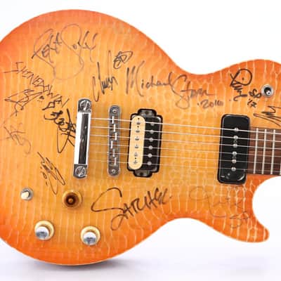 Gibson Les Paul BFG Guitar Signed By Steel Panther Simple Plan Shinedown #51193 image 2