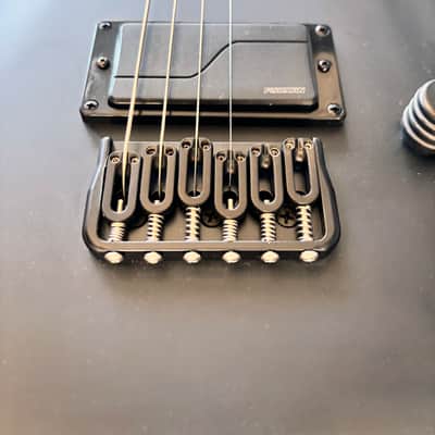 Jericho Stealth 6 Black Satin / Stealth Black w/ Fishman Fluence & Hard Case image 3
