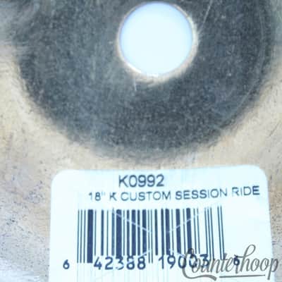 Zildjian 18" K Custom Session Ride Cymbal 2014g B20 Hand Hammered Steve Gadd USA image 4