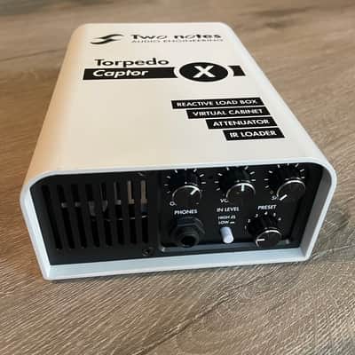 Two Notes Torpedo Captor X 8ohm Stereo Reactive Load Box / Attenuator 2020 - White image 3