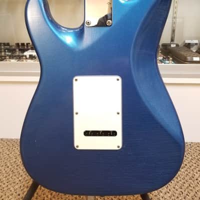 used 2019 Suhr Classic S Antique Custom with Roasted Flame Maple Neck in Lake Placid Blue, Very Good Condition with Gig Bag image 10