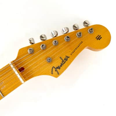 Fender Stratocaster 1955 Hardtail Custom Shop Time Capsule 2022 - White Blonde image 2
