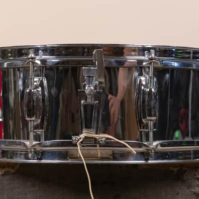 1990s Ludwig 5x14 LR-717 Rocker Snare Drum image 3