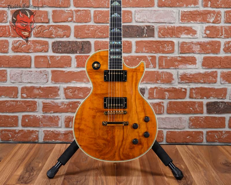 Gibson Custom Shop 50th Anniversary Les Paul Custom Curly Koa Top Antique Natural #6 of 50 2002 w/OHSC image 1