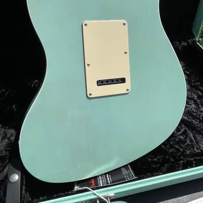 Fender Parallel Universe Volume II Stratocaster Jazzmaster Deluxe 2020 - 2021 - Transparent Faded Seafoam Green image 8