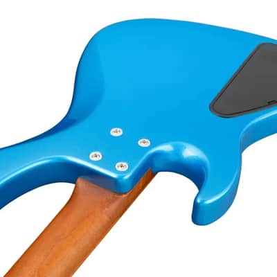 Sadowsky MetroExpress 24-Fret Modern Bass, Roasted Maple Fingerboard, 4-String - Solid Ocean Blue Metallic High Polish image 6