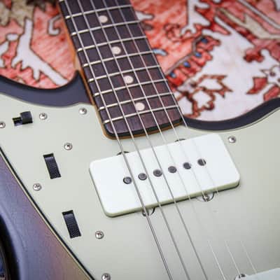 FENDER USA Custom Shop '62 Reissue Jazzmaster Jrny Relic "Swamp Burst" (2025) image 7