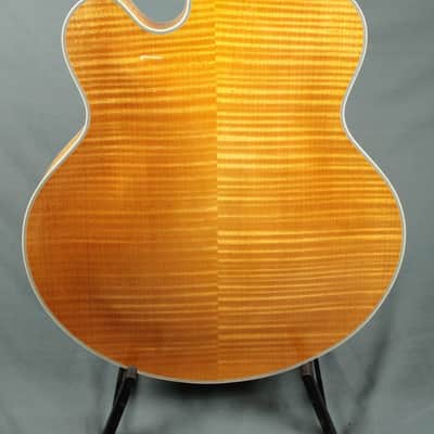 W.E. Moll  19" Custom Express  2007  Natural Flame Maple Back and Sides image 7