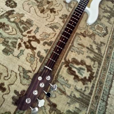 Fender Precision Bass 2019 -Mary Kaye White with Rosewood Neck image 12
