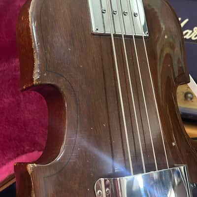 Vintage Gibson EB-1 Electric Bass 1969 Walnut HSC image 8