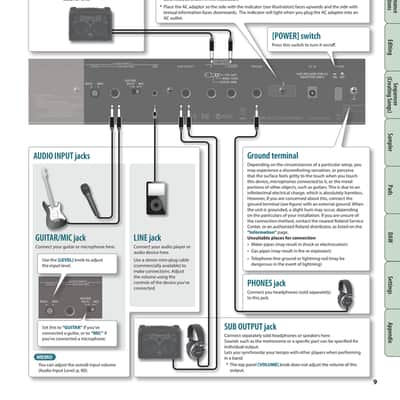 Roland FA-08 — 7 in 1 Owners Manual Guide Instructions — 379 Pages — USA Made image 8