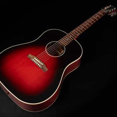 2021 Gibson Slash Signature J-45 - Vermillion Burst | USA All Solid Slope Shoulder Dreadnought Acoustic Guitar Guns N' Roses L.R. Baggs Pickup | CoA OHSC image 5