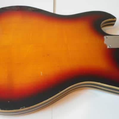 KENT (Kawai/Teisco) Model 740 Guitar 1967 Vintage Sunburst [SolidBody] image 12