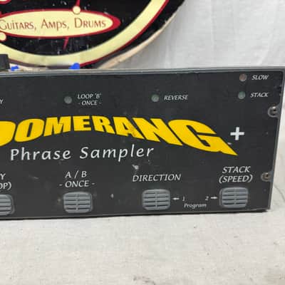 Boomerang boomerang+ Plus Phrase Looper Looping Pedal with Power Supply image 5