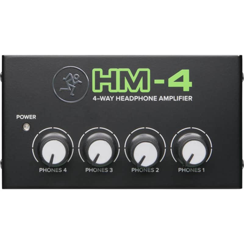 Mackie HM-4 4-Way Headphone Amplifier image 1