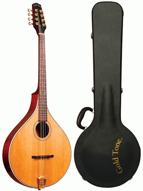 Gold Tone Model OM-800+ 8-String Solid Spruce Top Octave Mandolin with Hard Case image 1