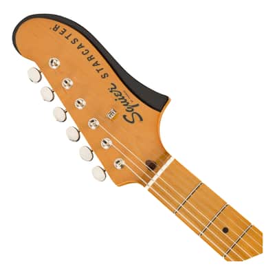 Used Squier Classic Vibe Starcaster - 3-Color Sunburst w/ Maple FB image 4