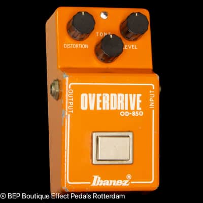 Ibanez OD-850 Overdrive 1981 Japan s/n 141750 with "R" Logo image 1