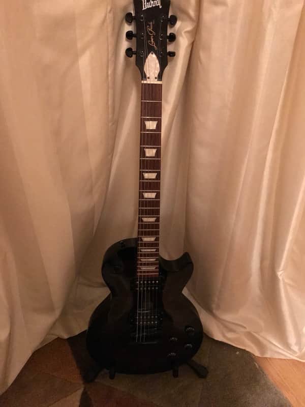 Burny Super Grade RLC-55JP 2009 Trans Black Burst image 1