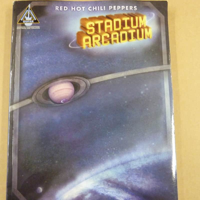 songbook RED HOT CHILI PEPPERS Stadium Arcadium, recorded guitar version, 2006 image 1