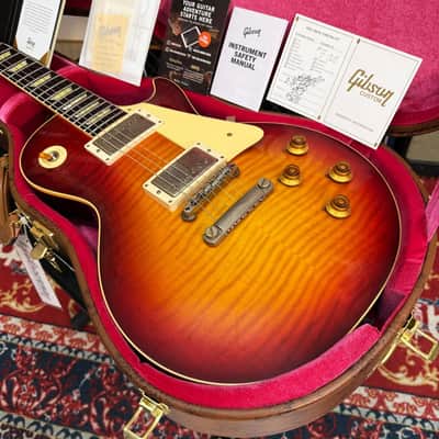 Gibson Custom Shop R9 Murphy Lab 1959 Les Paul Standard Reissue Ultra Light Aged Factory Burst LPR59ULFBNH1 image 10