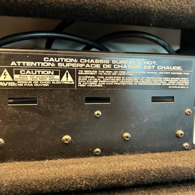 Crate GX-130C RARE 90’s Guitar Amp Head Black image 9