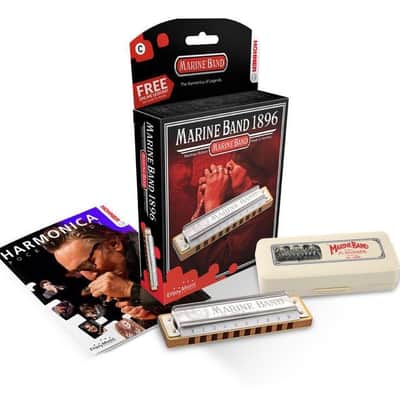 Hohner Marine Band Harmonica in Key of Bb Model 1896BX-B German Made Quality image 3