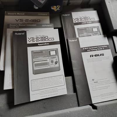 Roland VS 2480CD Workstation W/Rolling case 2000's image 12