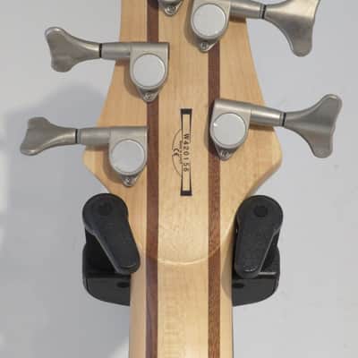 2002 Ibanez BTB405 QM Active 5 String Bass Guitar with Hard Case image 6