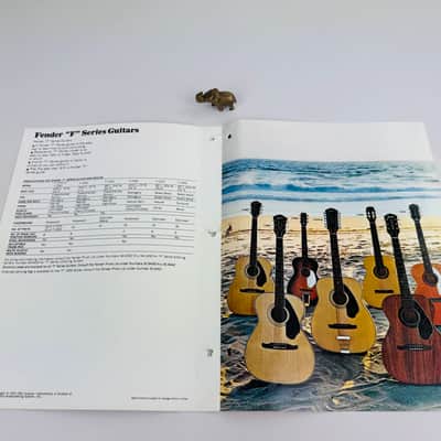Fender "F" Series Guitars & Banjos Brochure 1970 image 3