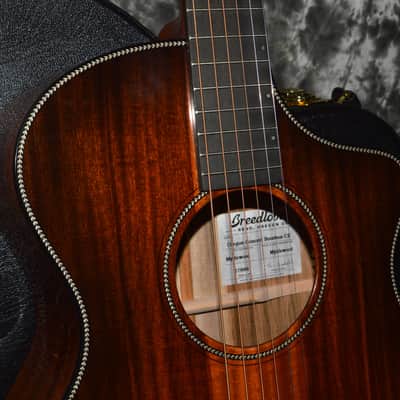 2022 Breedlove - Oregon Concert Bourbon CE Myrtlewood - Bourbon Burst image 2