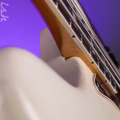 1966 Fender Jazz Bass Refin White image 13