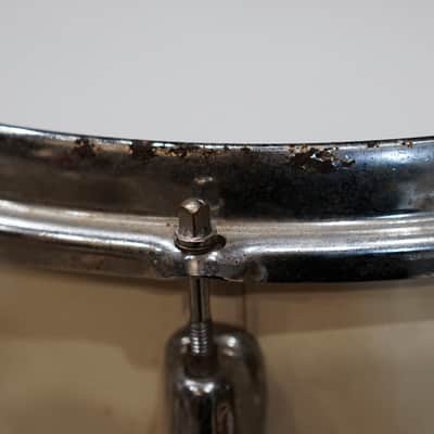 Slingerland 12/14/20/5x14" Stage Band Drum Set - 1970s Gloss White image 15