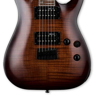 ESP LTD H-200FM Dark Brown Sunburst (B Stock) image 1